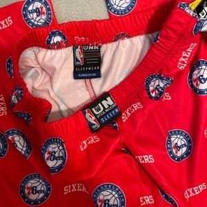 76ers youth pj pants
